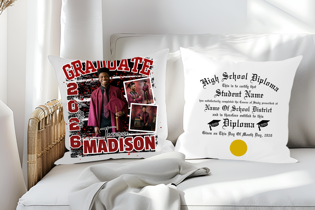 Graduation Keepsake Pillow